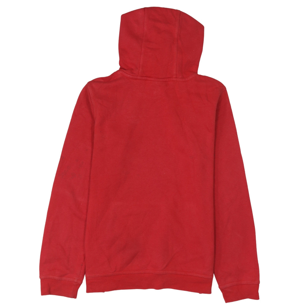 Nike Womens Red Pullover Hoodie XL Cotton Fleece Casual Sweatshirt