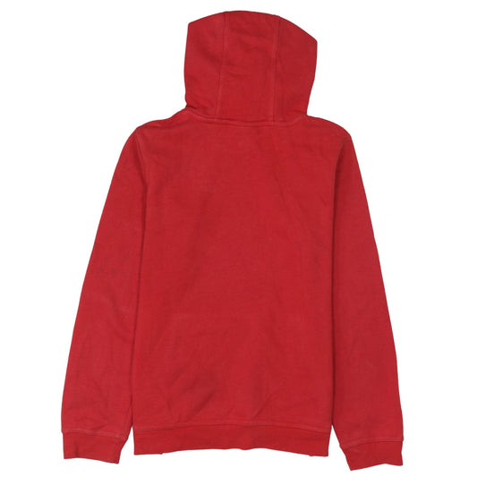 Nike Womens Red Pullover Hoodie XL Cotton Fleece Casual Sweatshirt