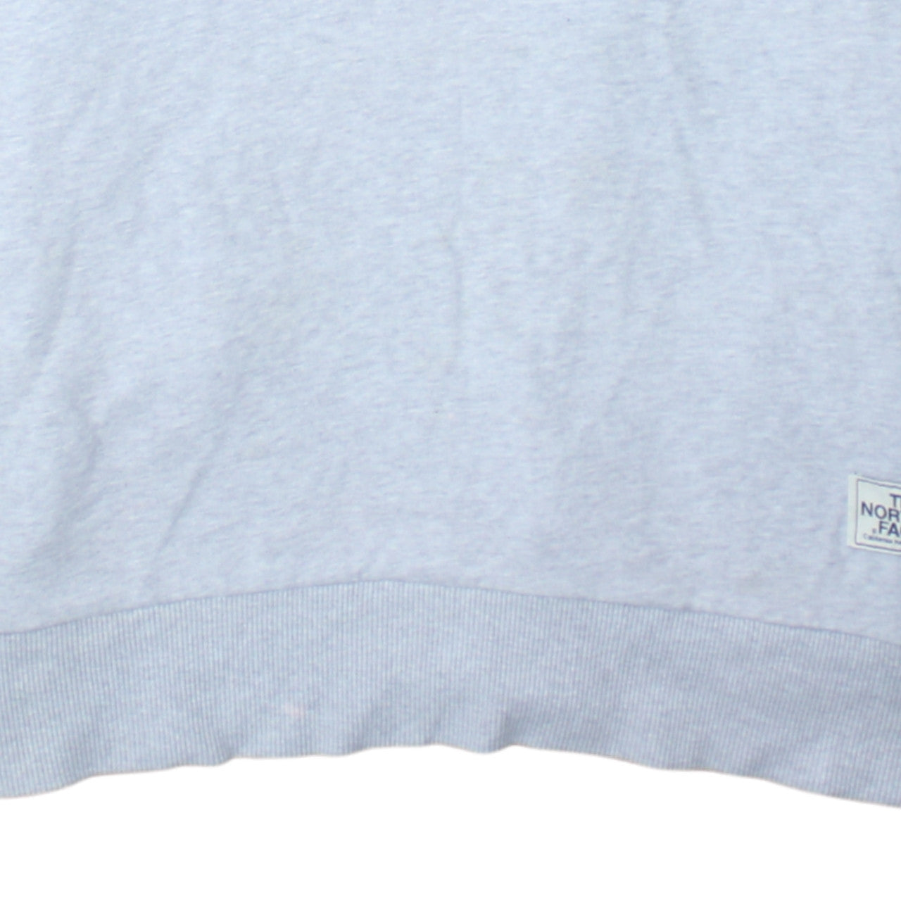 The North Face Women’s Light Grey Pullover Hoodie Size L Cotton Blend