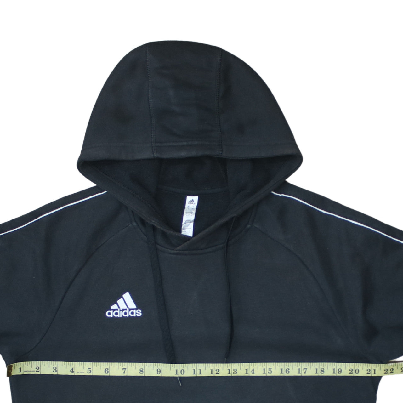 Adidas Men’s Black Pullover Hoodie Hoodie Sweatshirt Size M