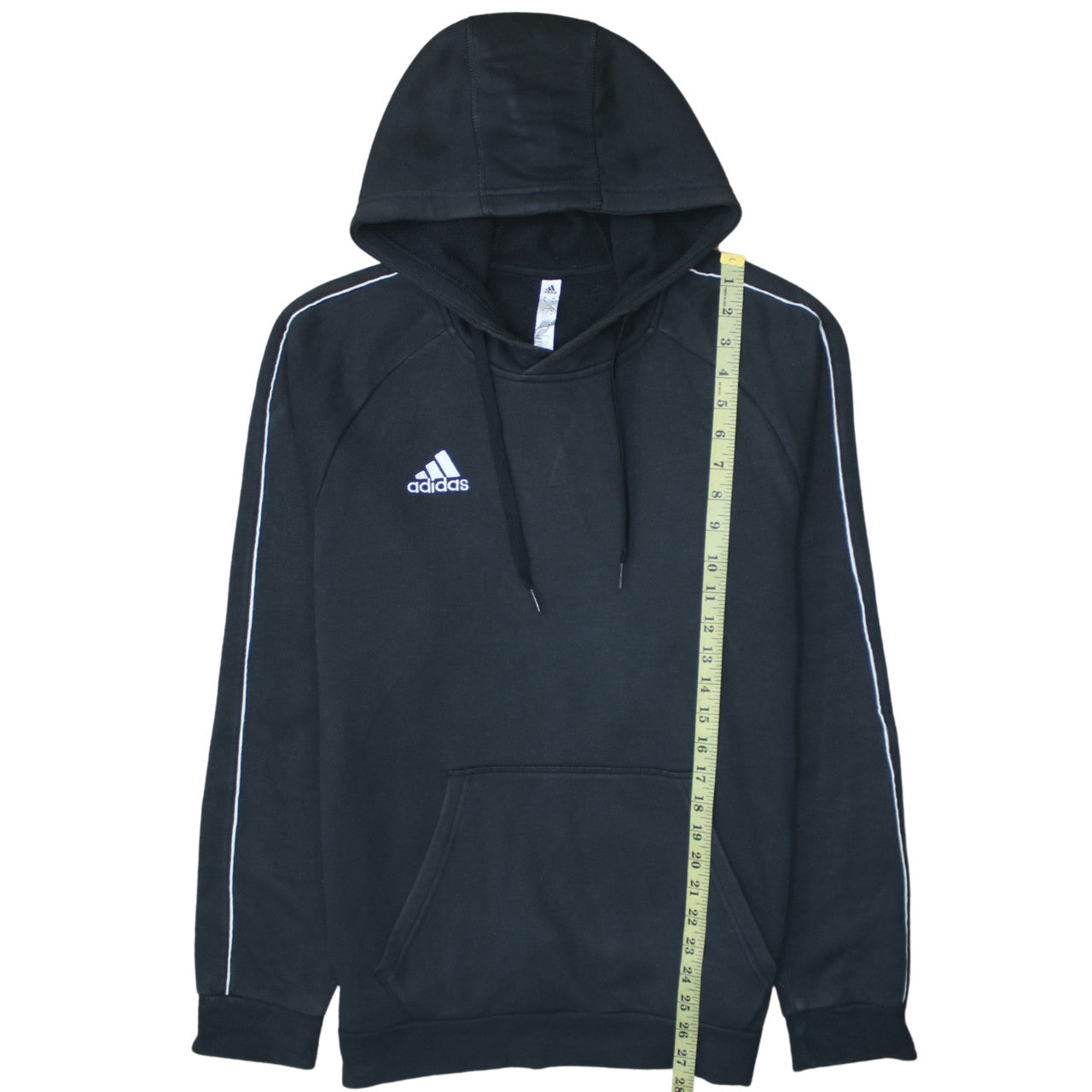 Adidas Men’s Black Pullover Hoodie Hoodie Sweatshirt Size M