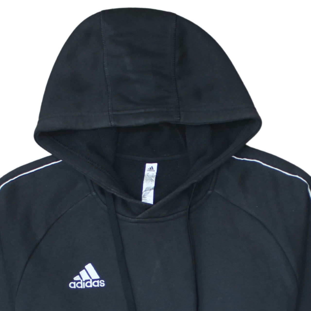 Adidas Men’s Black Pullover Hoodie Hoodie Sweatshirt Size M