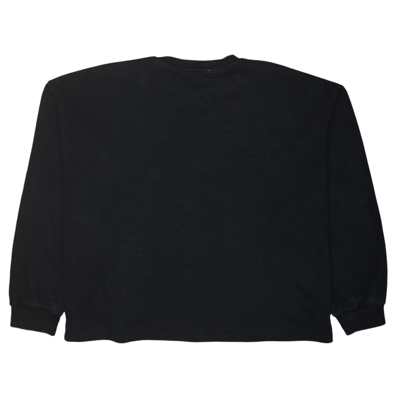 Zara Disney Women Black Dumbo Sweatshirt Size M Relaxed Fit Cotton