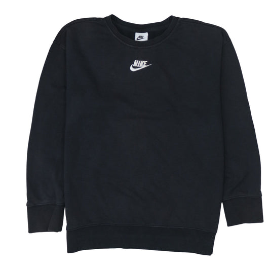 Nike Teens Black XL Crew Neck Pullover Sweatshirt