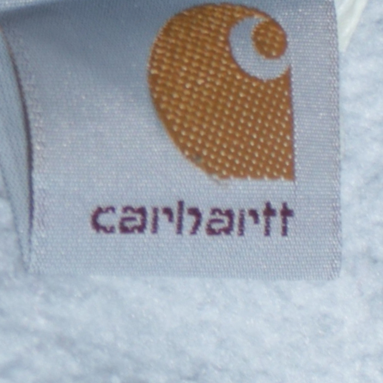 Carhartt Men’s Blue Eaton Pocket Crew Neck Sweatshirt Size M