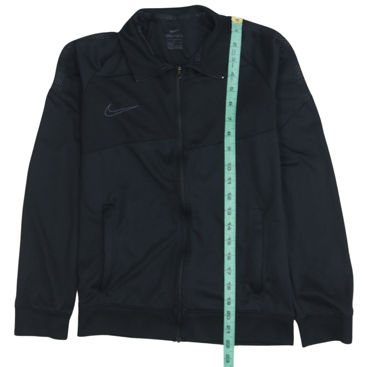 Nike Boys Black Dri-FIT Full Zip Hoodie Jacket L (147-158cm) Polyester