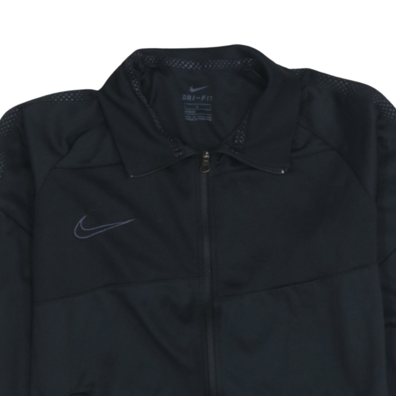 Nike Boys Black Dri-FIT Full Zip Hoodie Jacket L (147-158cm) Polyester