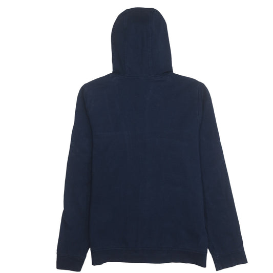 Hugo Boss Womens Navy Blue Size 14 Full Zip Hoodie Sweatshirt