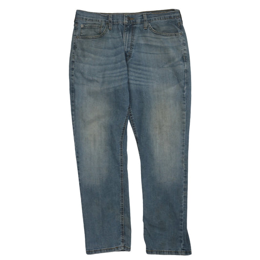 Levi's Men's Blue Medium Wash Straight Jeans Size 34x32