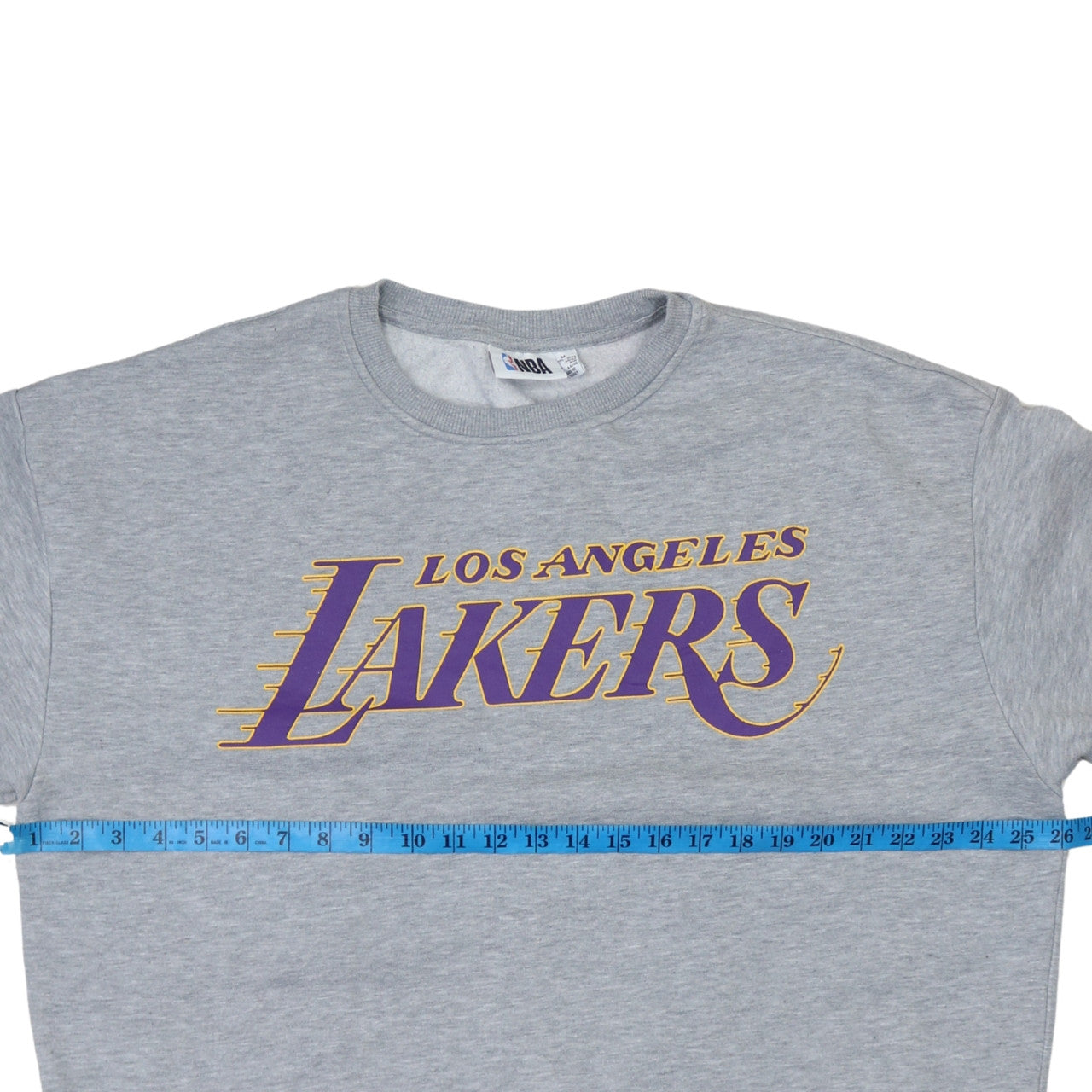 NBA Los Angeles Lakers Grey Sweatshirt Women’s M Graphic Crew Neck