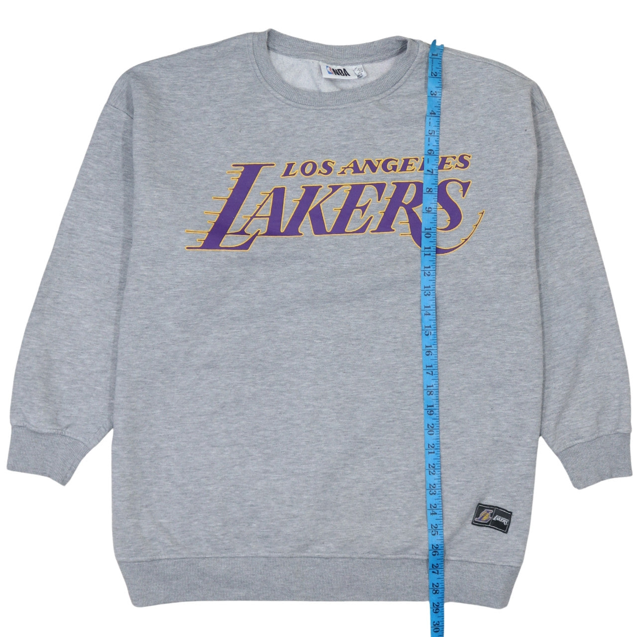 NBA Los Angeles Lakers Grey Sweatshirt Women’s M Graphic Crew Neck