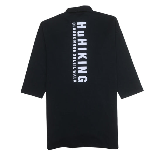 Adidas x Pharrell Williams Women's Black Tunic Sweatshirt L Long Sleeve Logo
