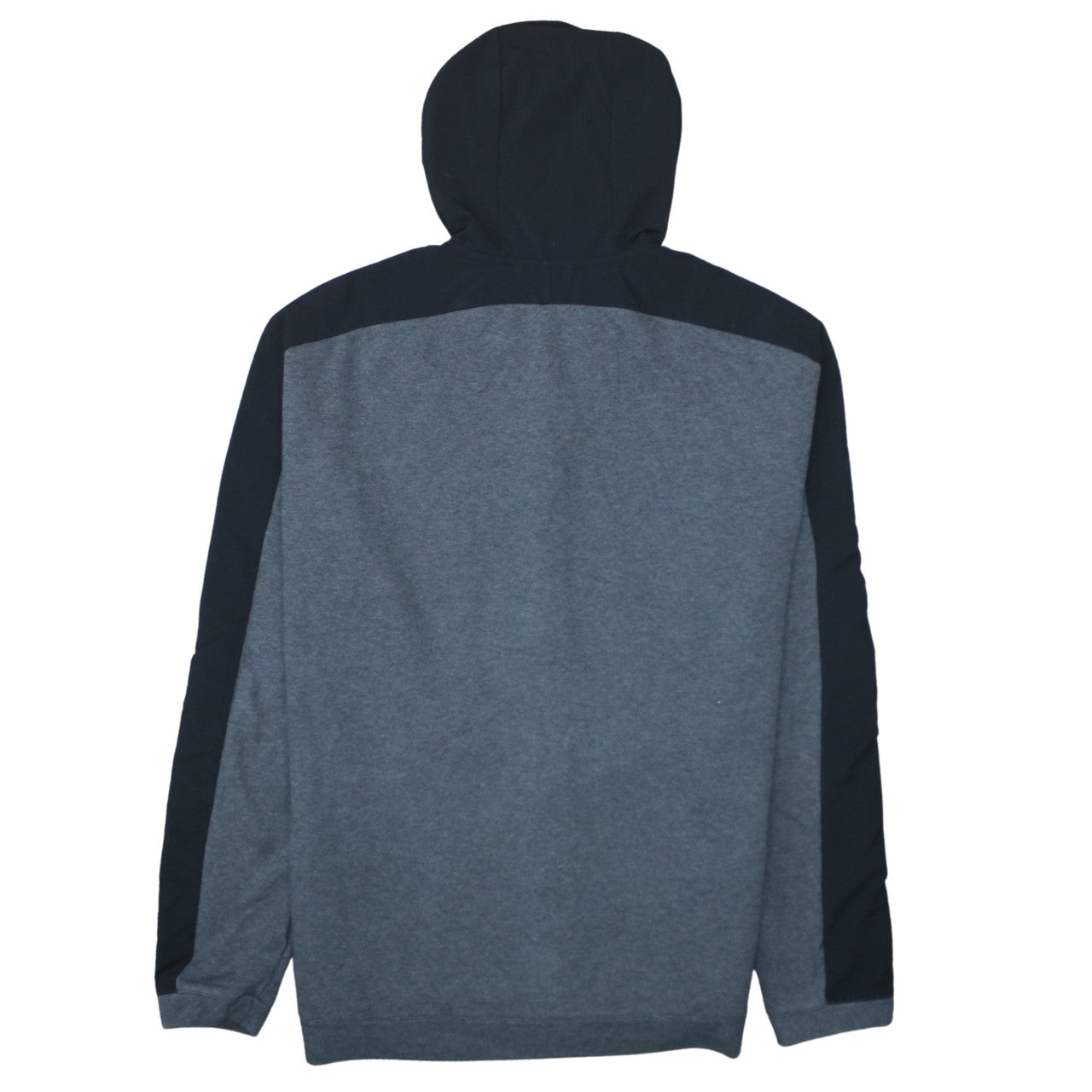 adidas Men's Grey Full Zip Hoodie Size L Sports Fleece