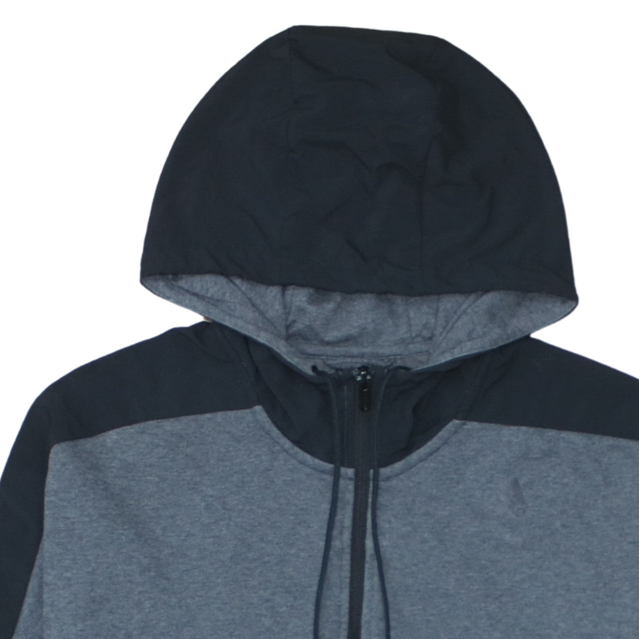 adidas Men's Grey Full Zip Hoodie Size L Sports Fleece