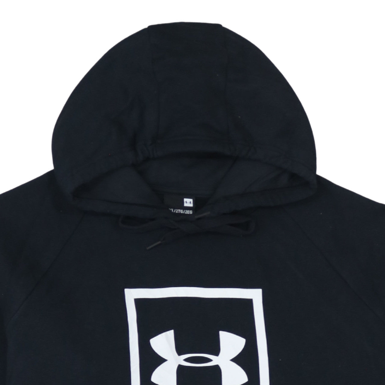 Under Armour Men's Black 2XL Pullover Hoodie with Logo