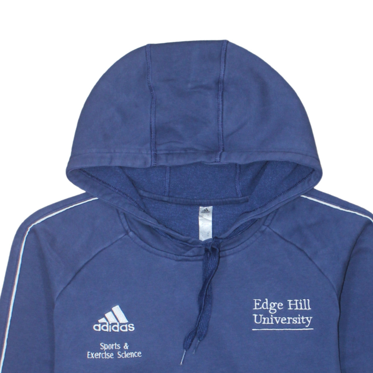 Adidas Men's Blue Edge Hill University Pullover Hoodie Size S