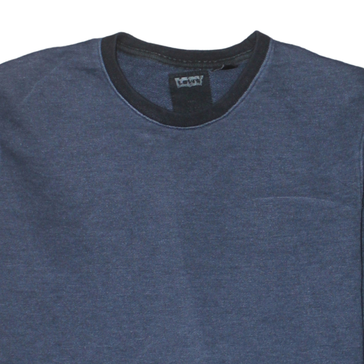 Levi's Men's Blue Crew Neck Fleece Sweatshirt Size M