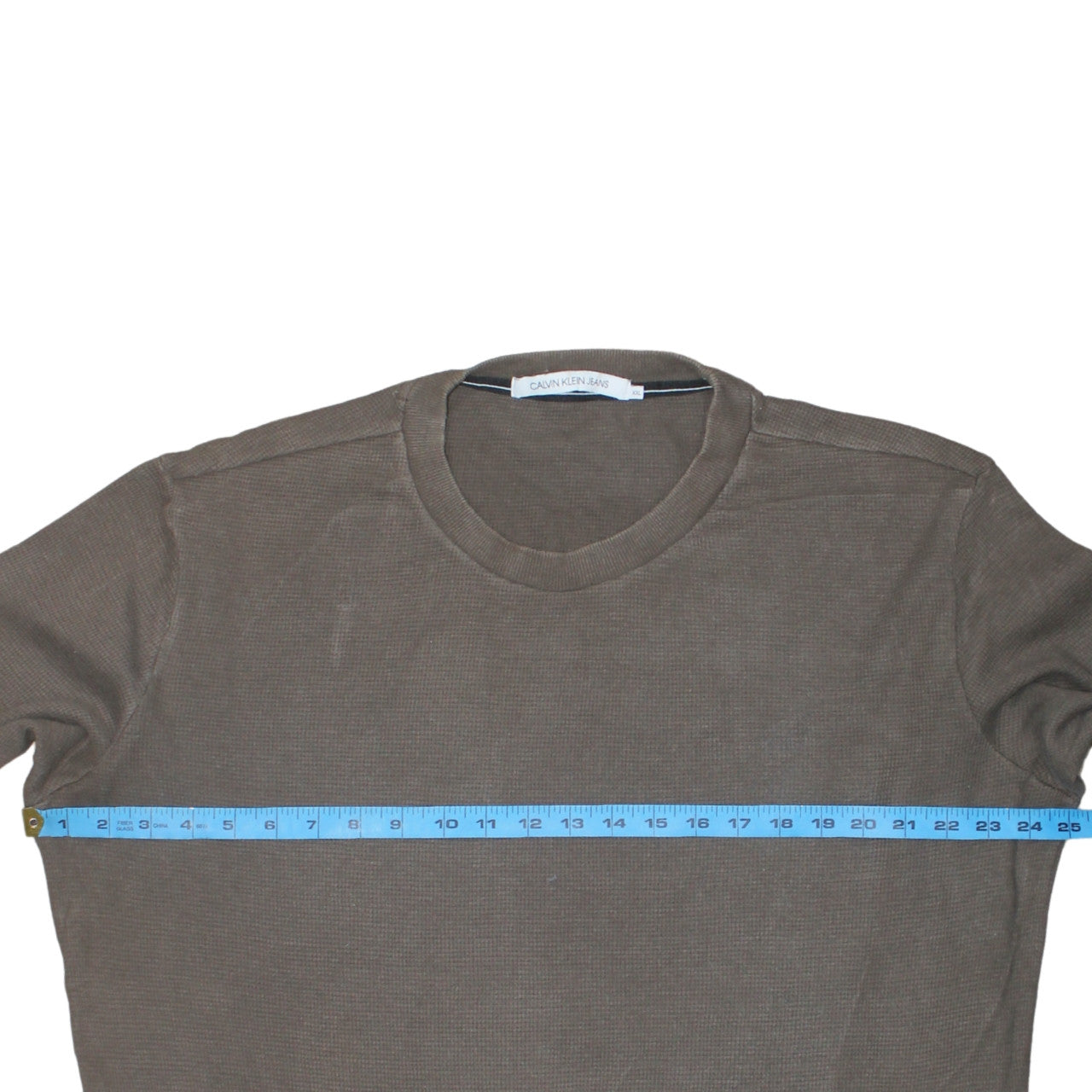 Calvin Klein Jeans Men's Brown 2XL Cotton Crew Neck Sweatshirt