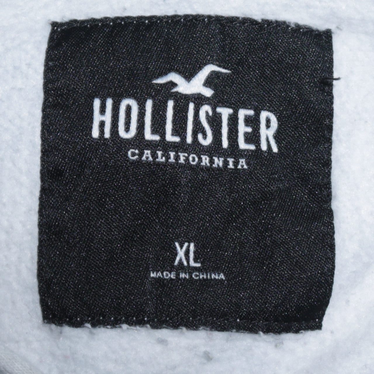 Hollister Men's Blue Tie-Dye Pullover Hoodie XL Fleece Logo