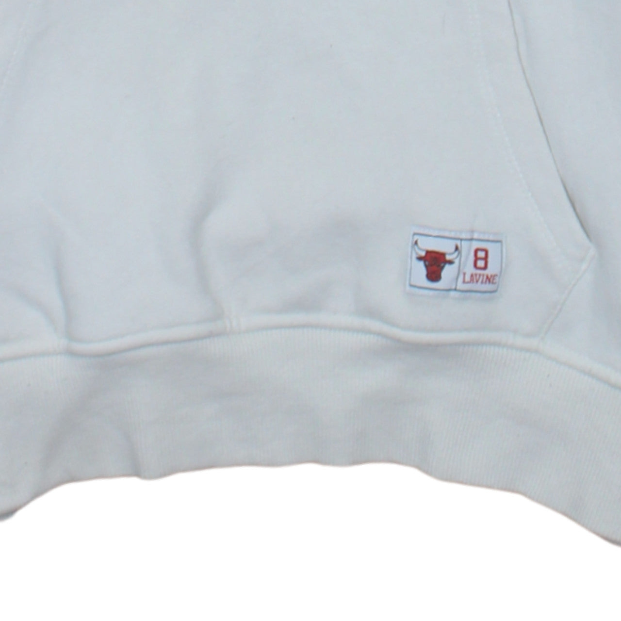 Primark NBA Chicago Bulls White Pullover Hoodie Men's L Graphic