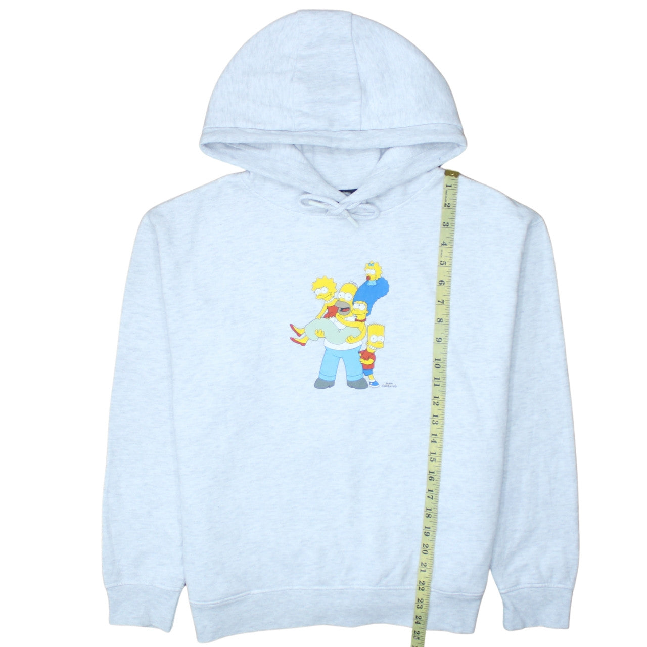 Primark The Simpsons Women's Grey Hoodie Size M 12/14 Pullover