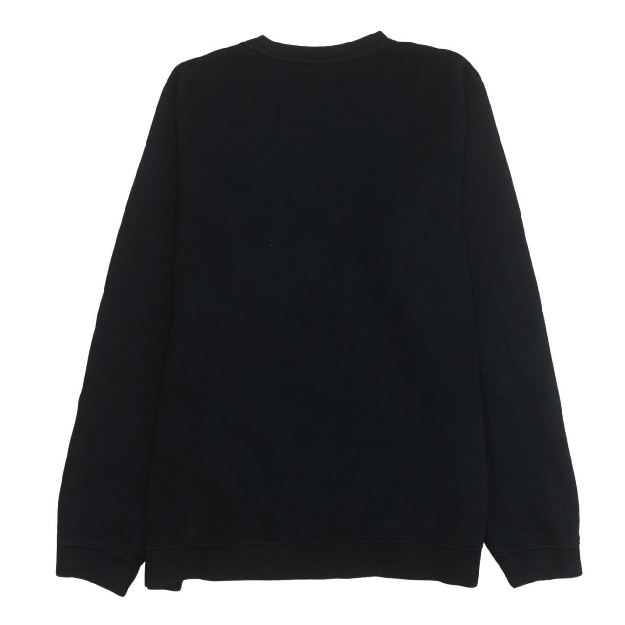 Nike Men's Black Pullover Sweatshirt L Logo Crew Neck Fleece