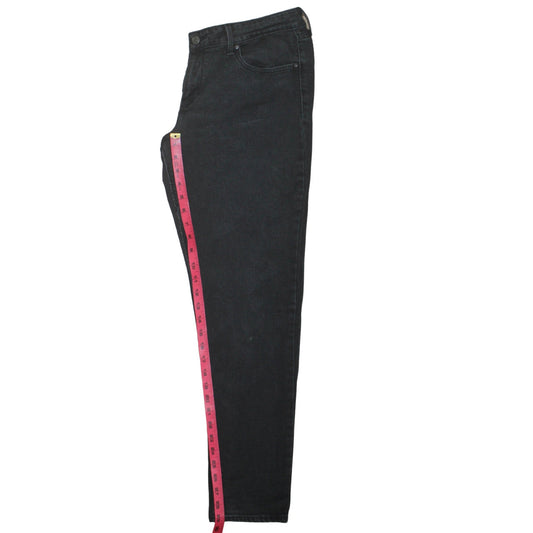 Levi's 811 Curvy Skinny Black Jeans Women Size 33 Slim Fit Denim