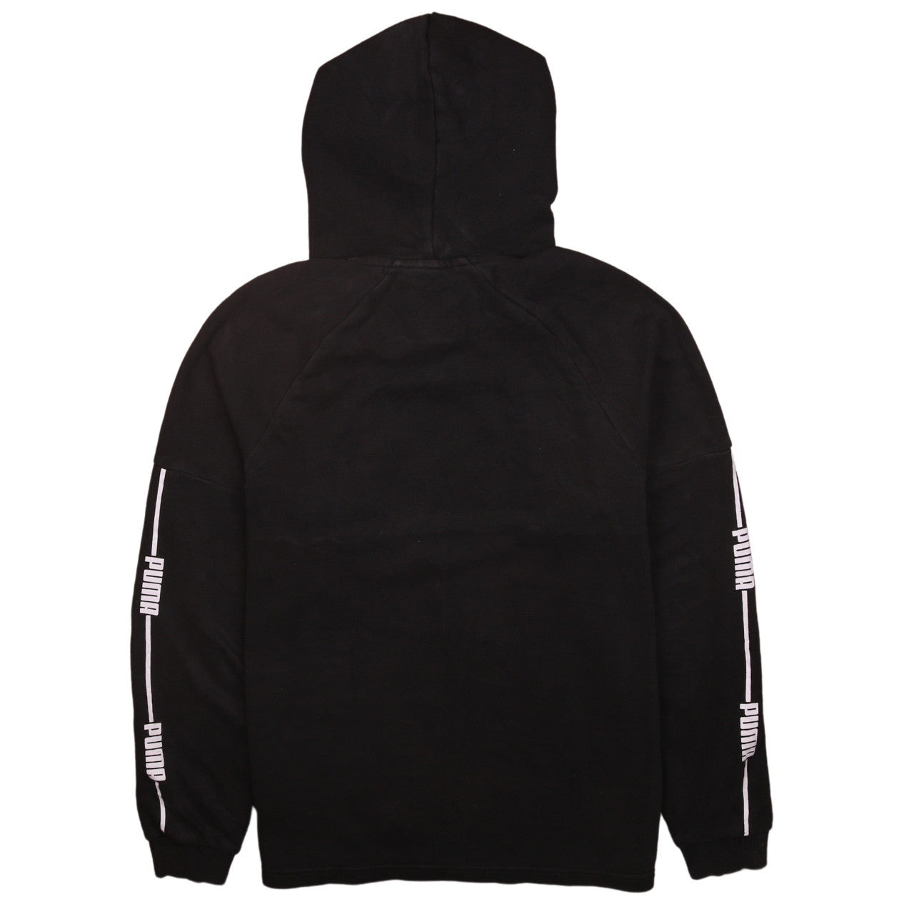 Puma Men's Black Pullover Hoodie Small Logo Sportswear