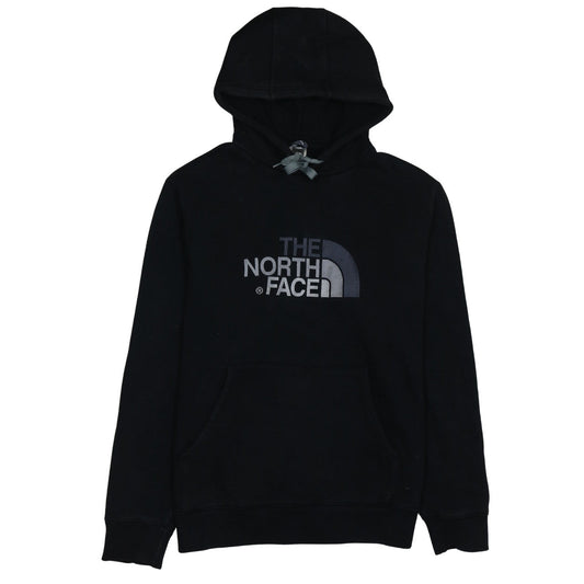 The North Face Mens Black Pullover Hoodie L Fleece Logo Sweatshirt