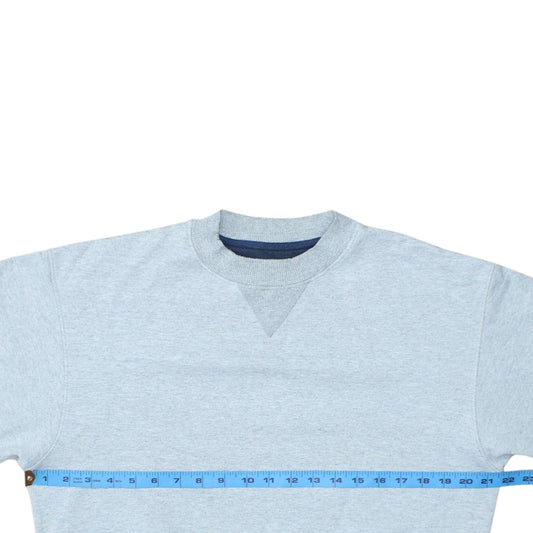 Champion Men's Grey Pullover Crew Neck Sweatshirt Size S