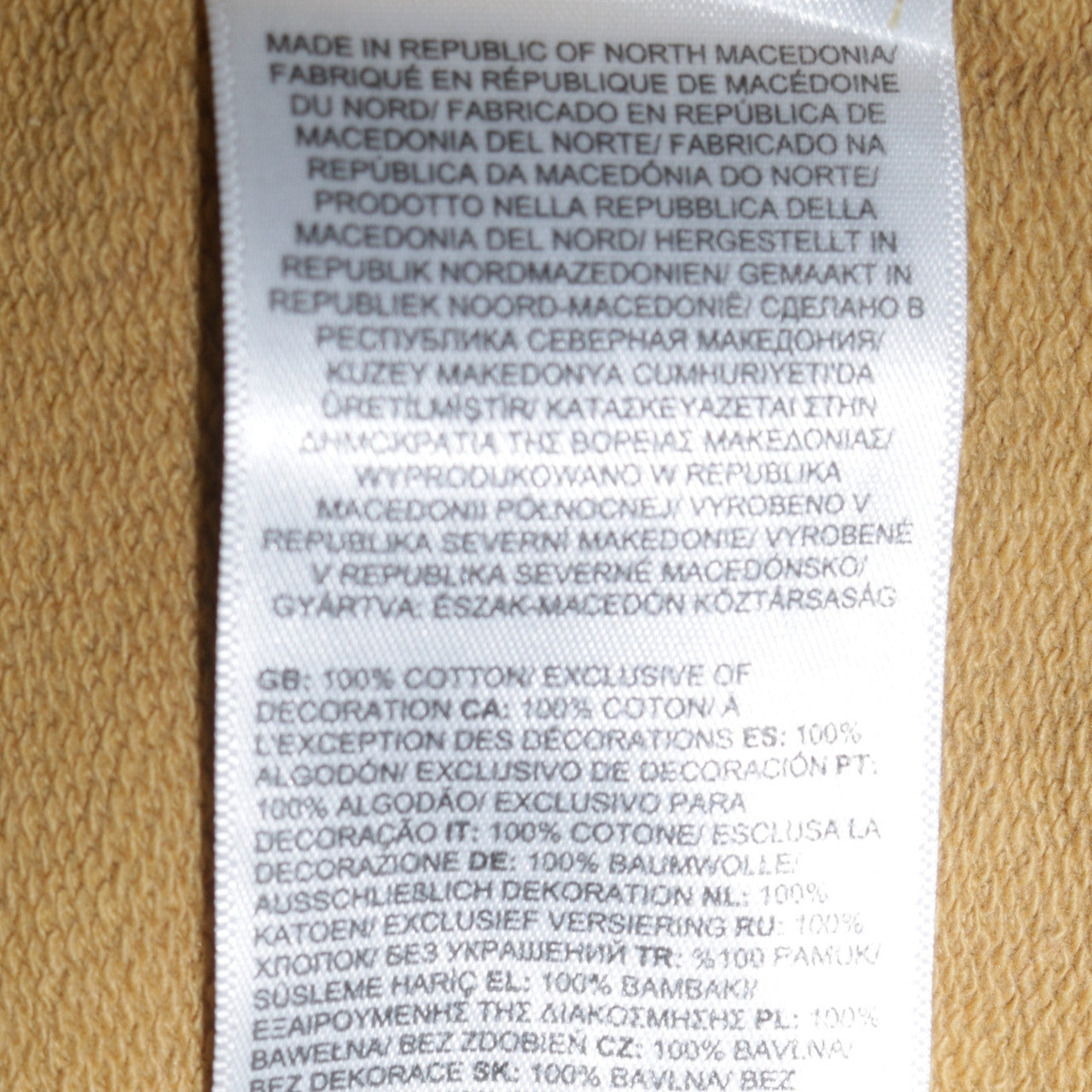 The North Face Men's Beige Pullover Hoodie Size S