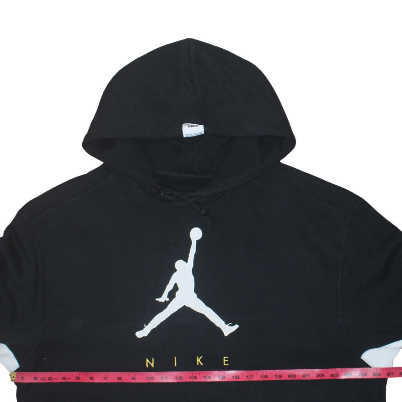 Nike Jordan Men's Black 2XL Pullover Hoodie with Logo