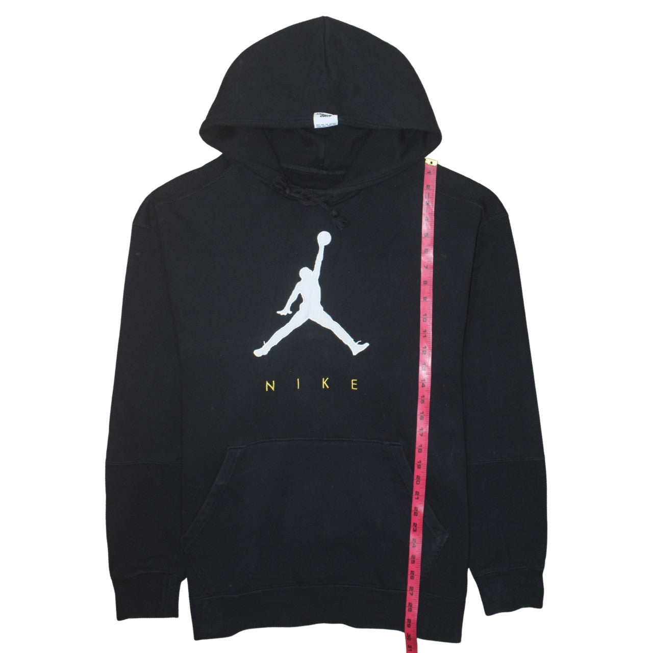 Nike Jordan Men's Black 2XL Pullover Hoodie with Logo