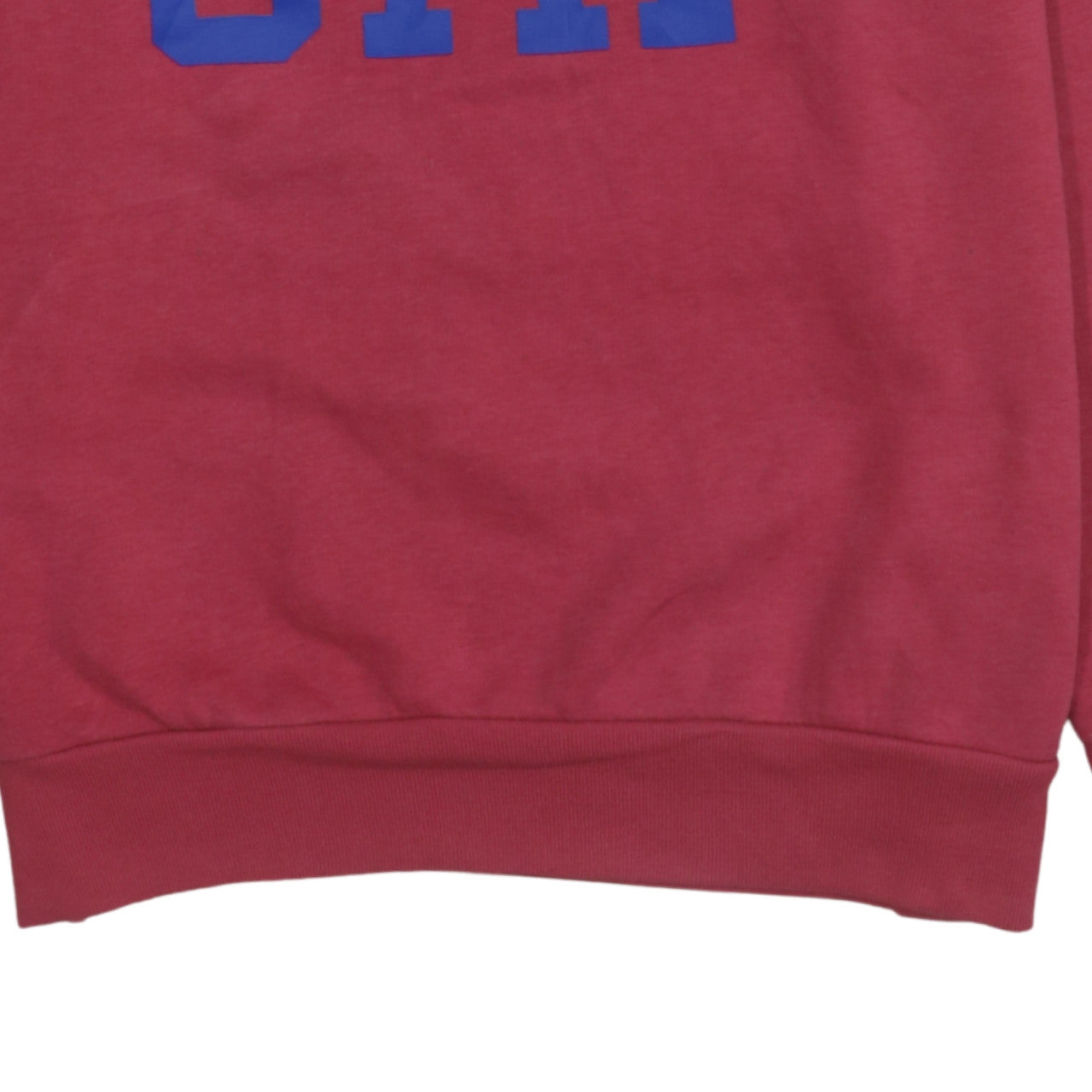 GAP Womens Red Logo Crew Neck Sweatshirt Size M Cotton Blend