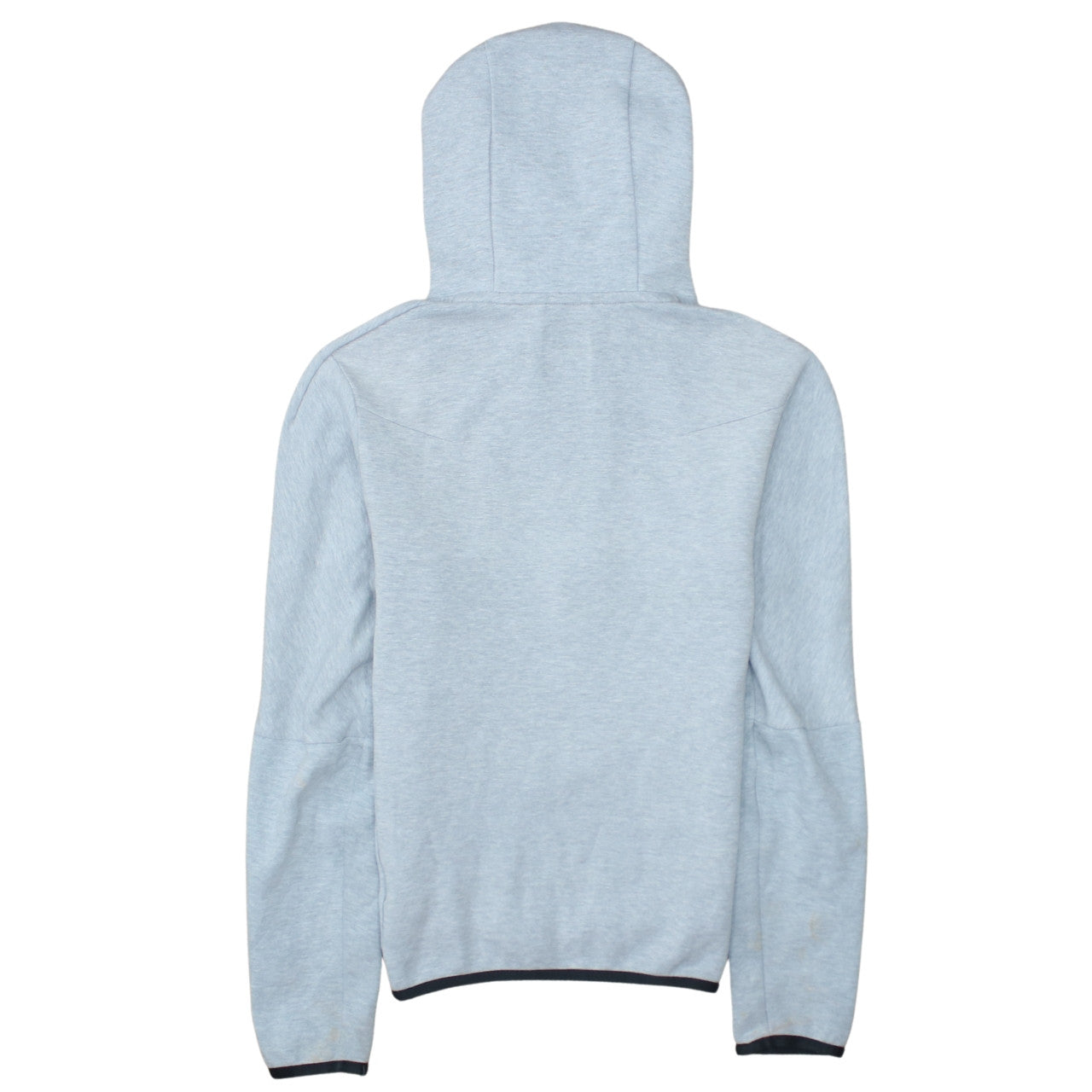 Nike Men's Grey XS 1/2 Zip Hoodie Sweatshirt with Logo