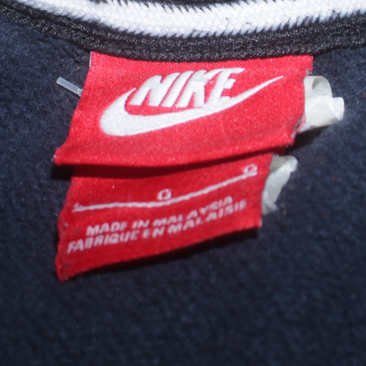 Nike Men's Blue Pullover Hoodie Large Graphic Sportswear