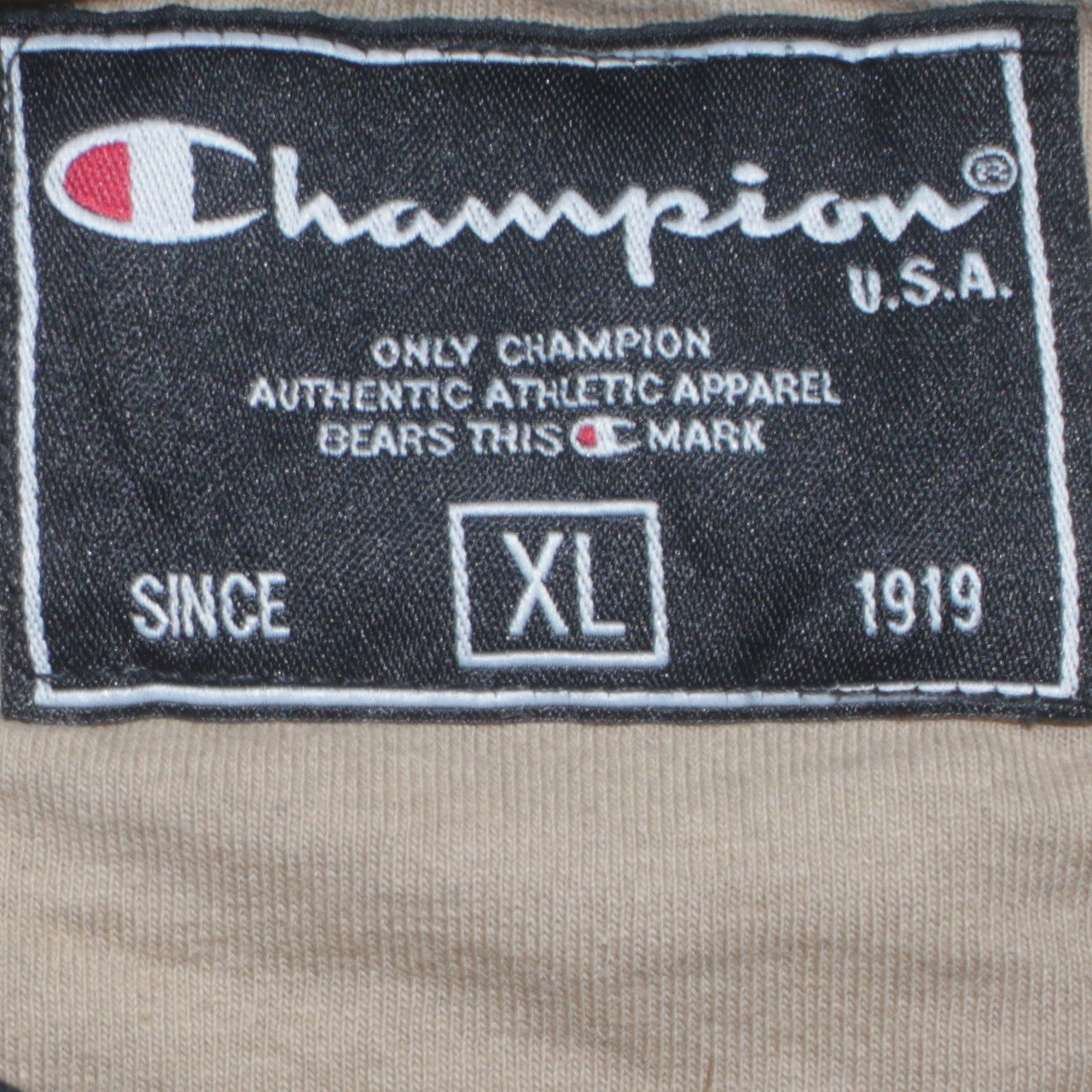 Champion Men's Black XL Crew Neck Pullover Sweatshirt