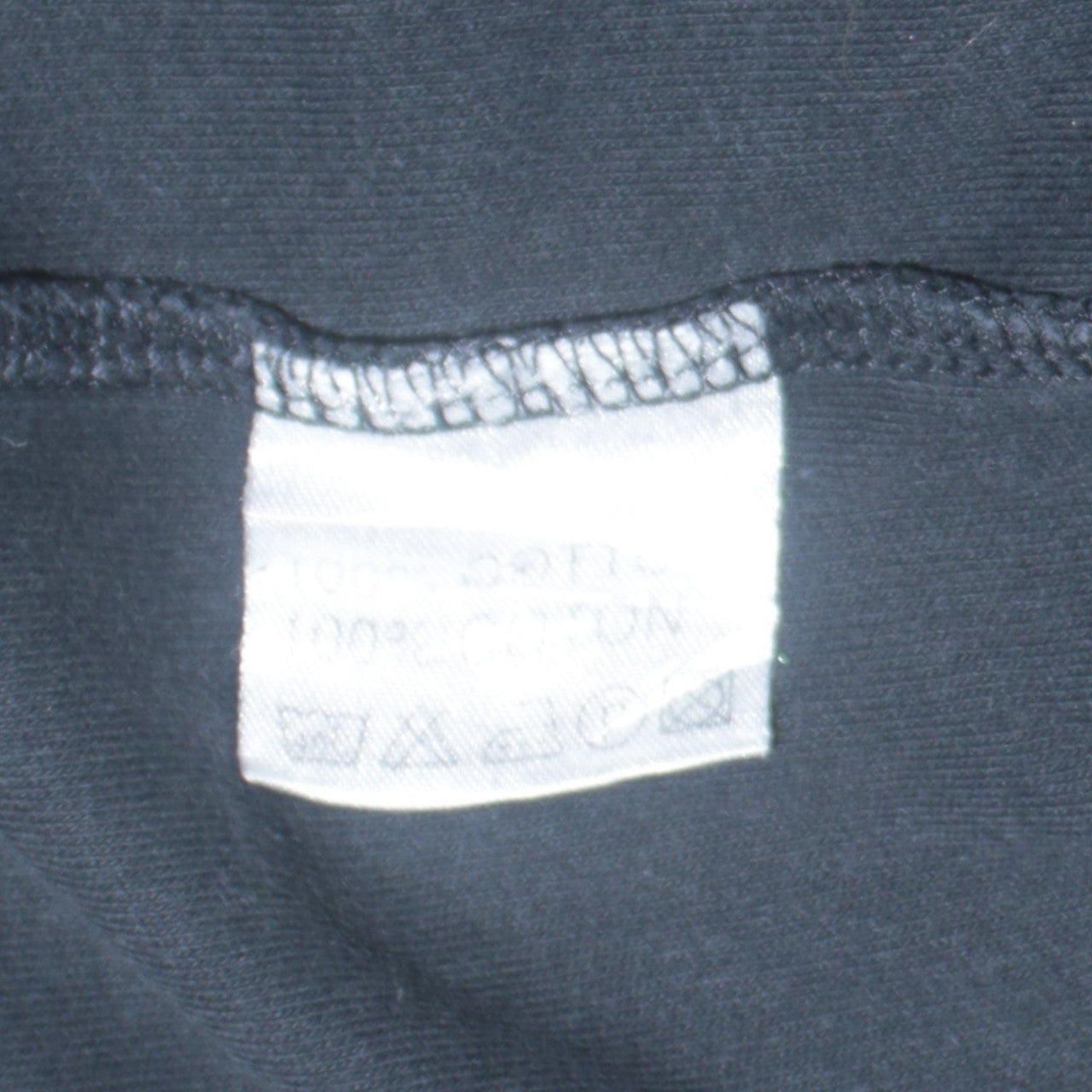 Schott NYC Men's Black Long Sleeve Roll Neck Cotton T-Shirt Size L