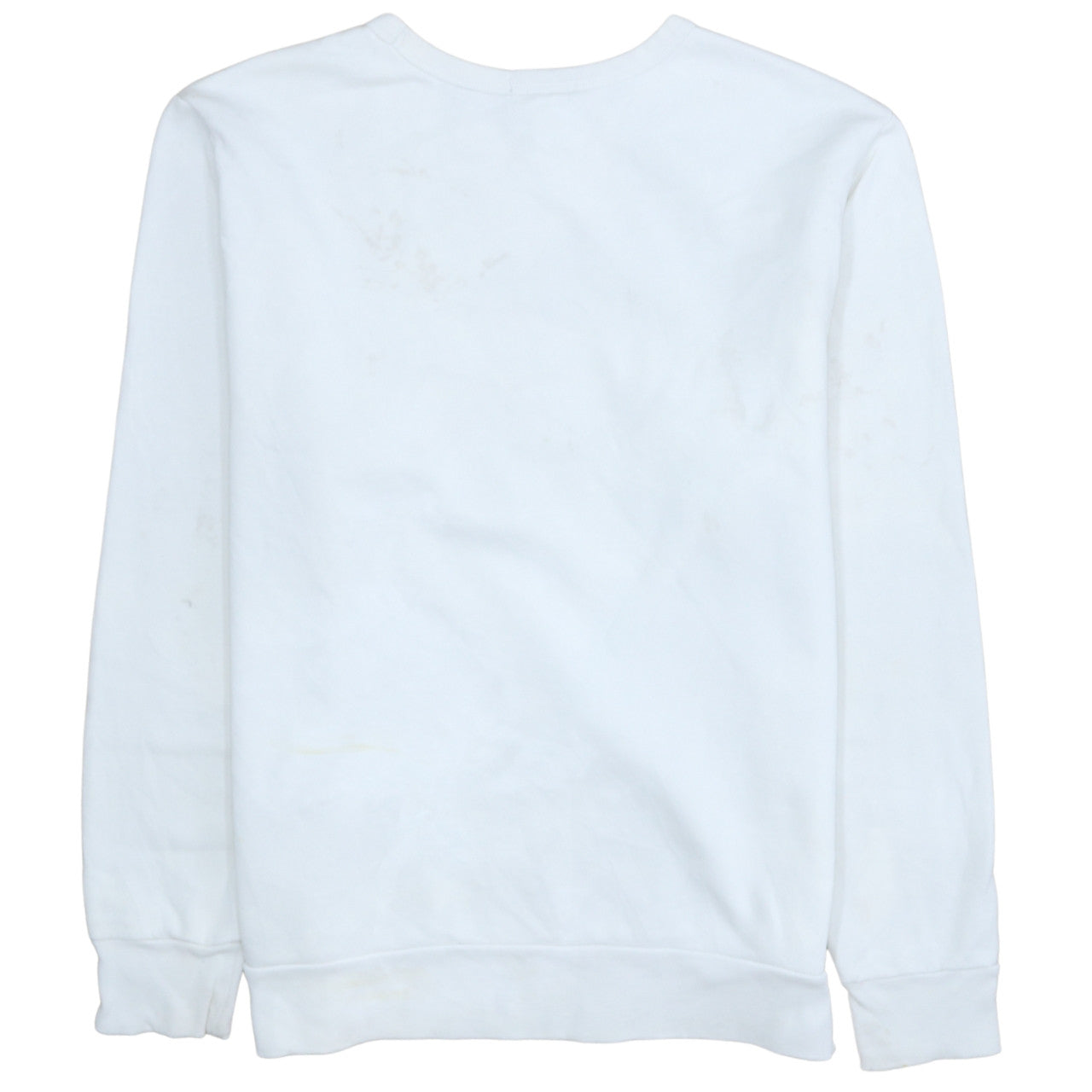 GAP Women's White Logo Pullover Sweatshirt Size L