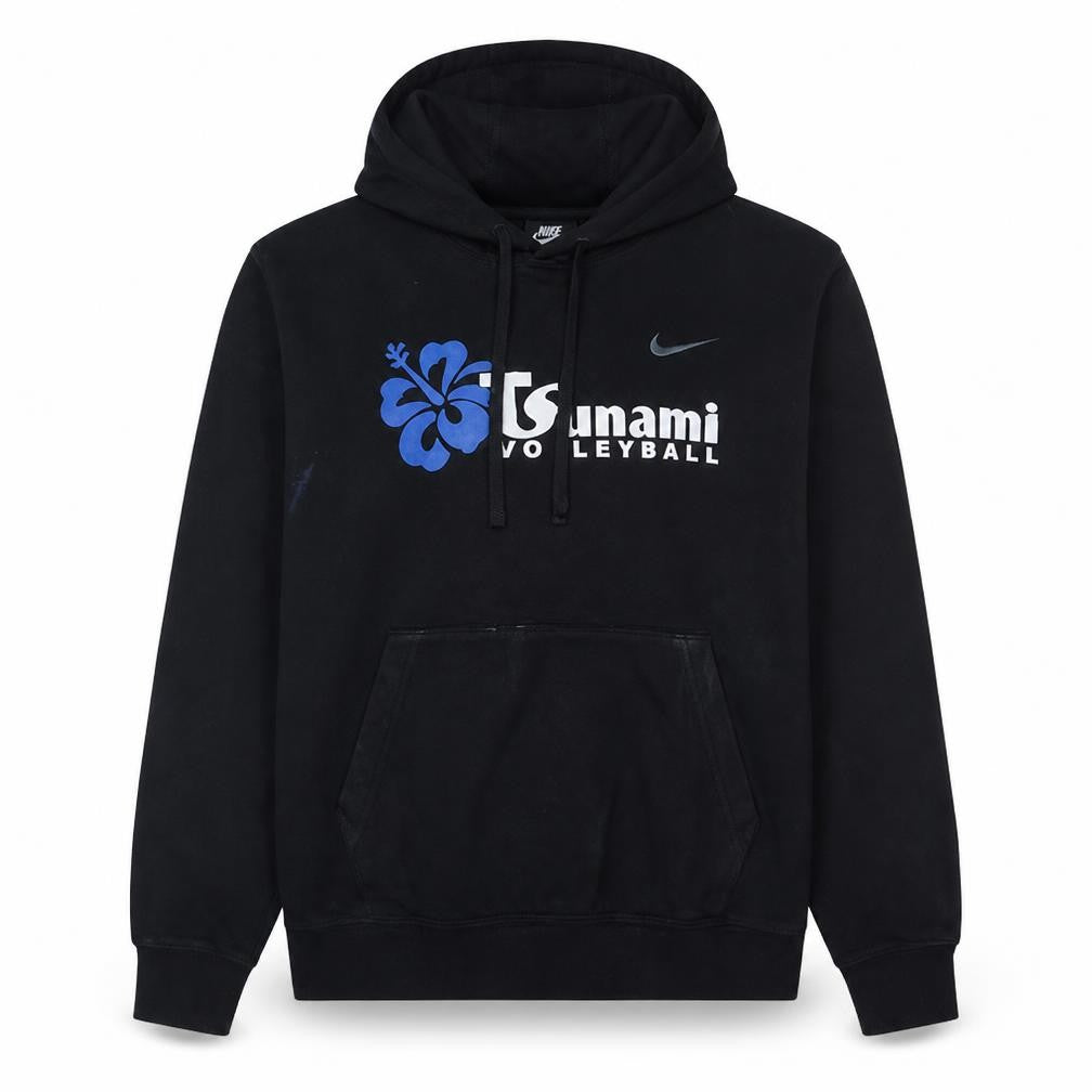 Nike Men's Black Pullover Hoodie Tsunami Volleyball Graphic M