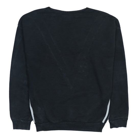 Adidas Women Beige & Black Colourblock Sweatshirt Size 4 Classic Fit
