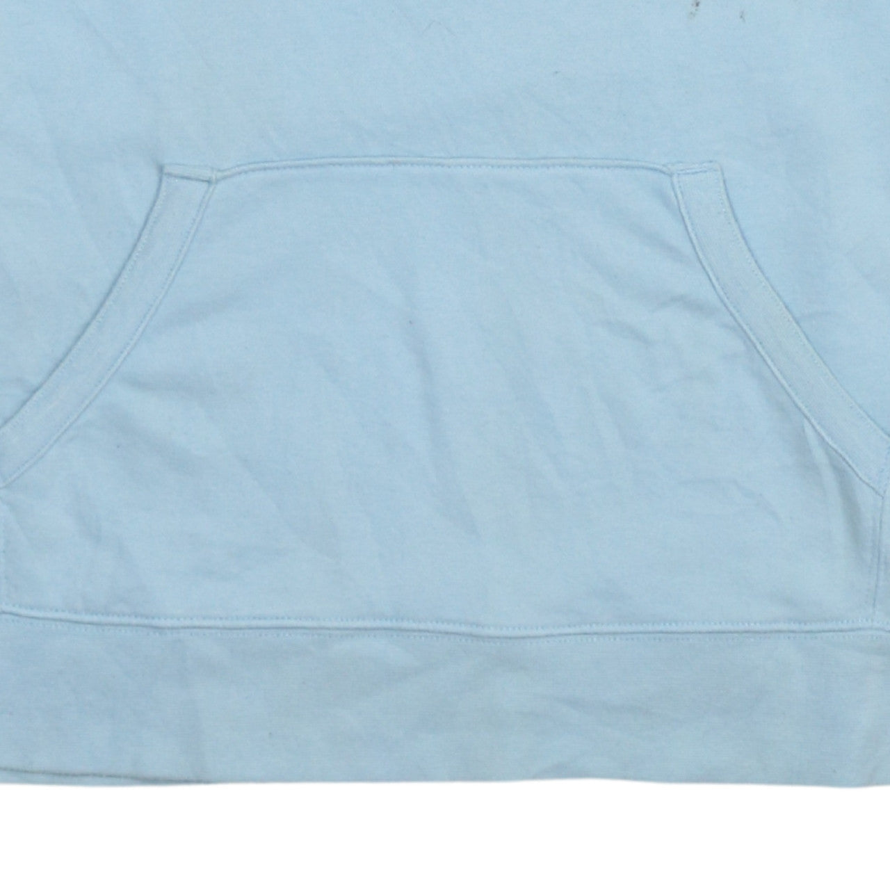 Champion Men's Blue Pullover Hoodie Medium Embroidered Logo
