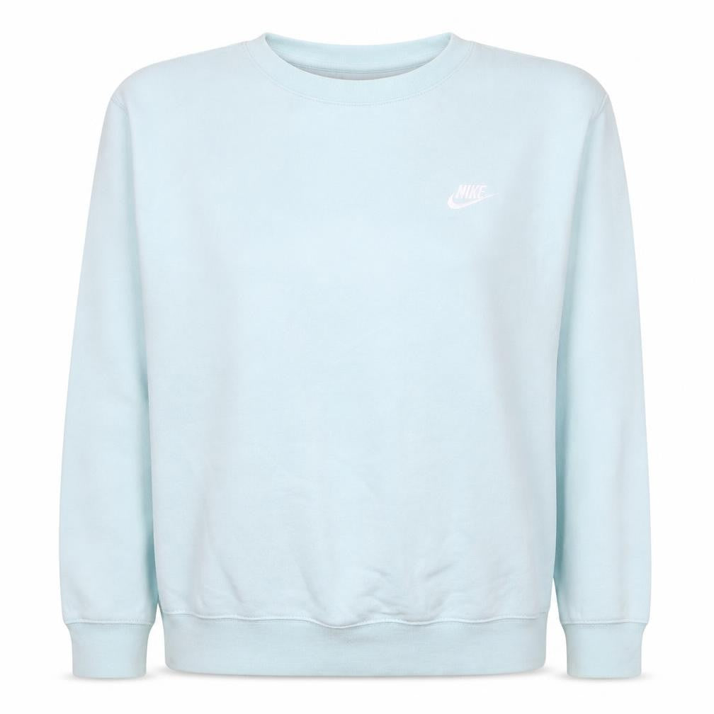 Nike Women’s Blue Cotton Blend Pullover Sweatshirt L