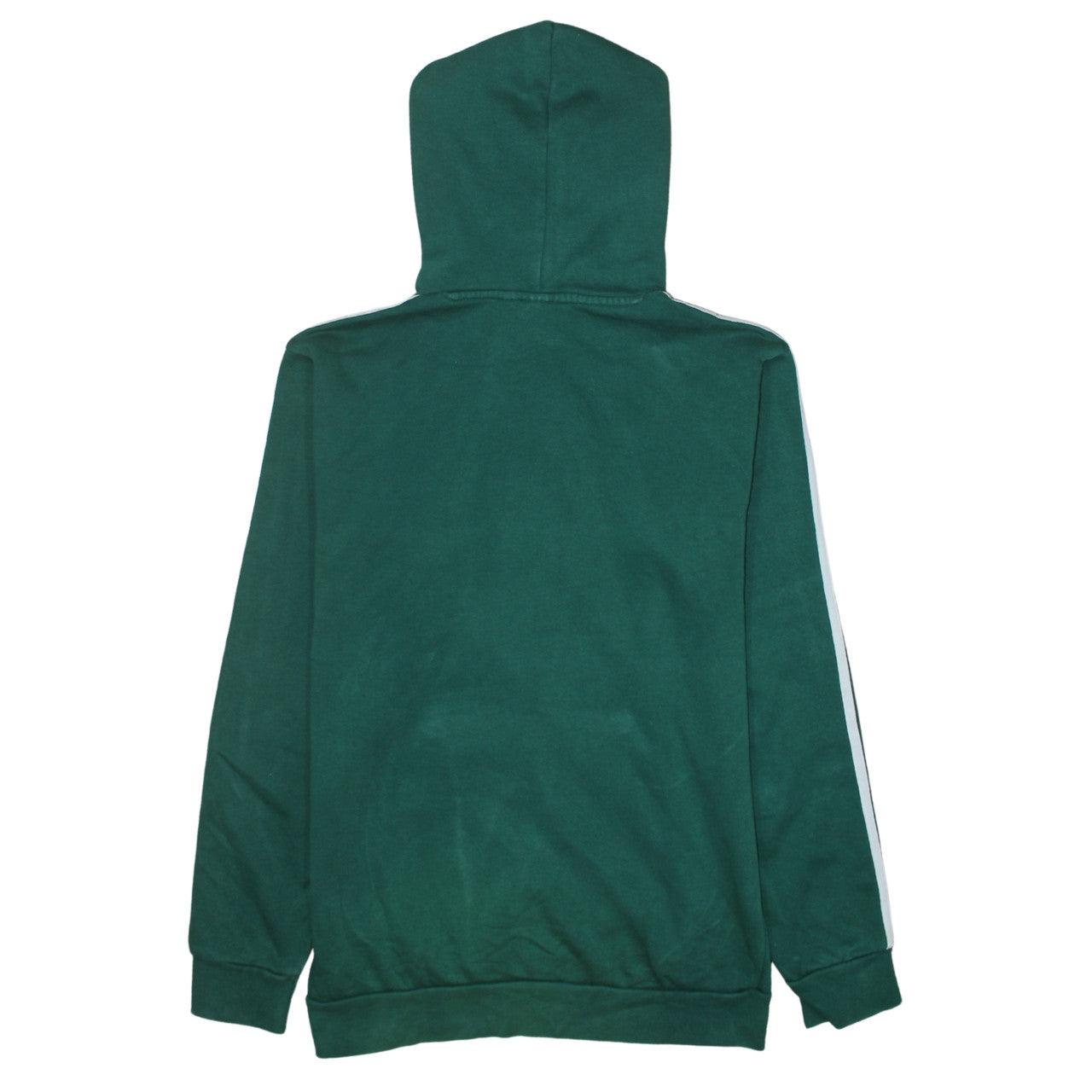 Adidas Men’s Green Pullover Hoodie Small Logo Hooded Sweatshirt