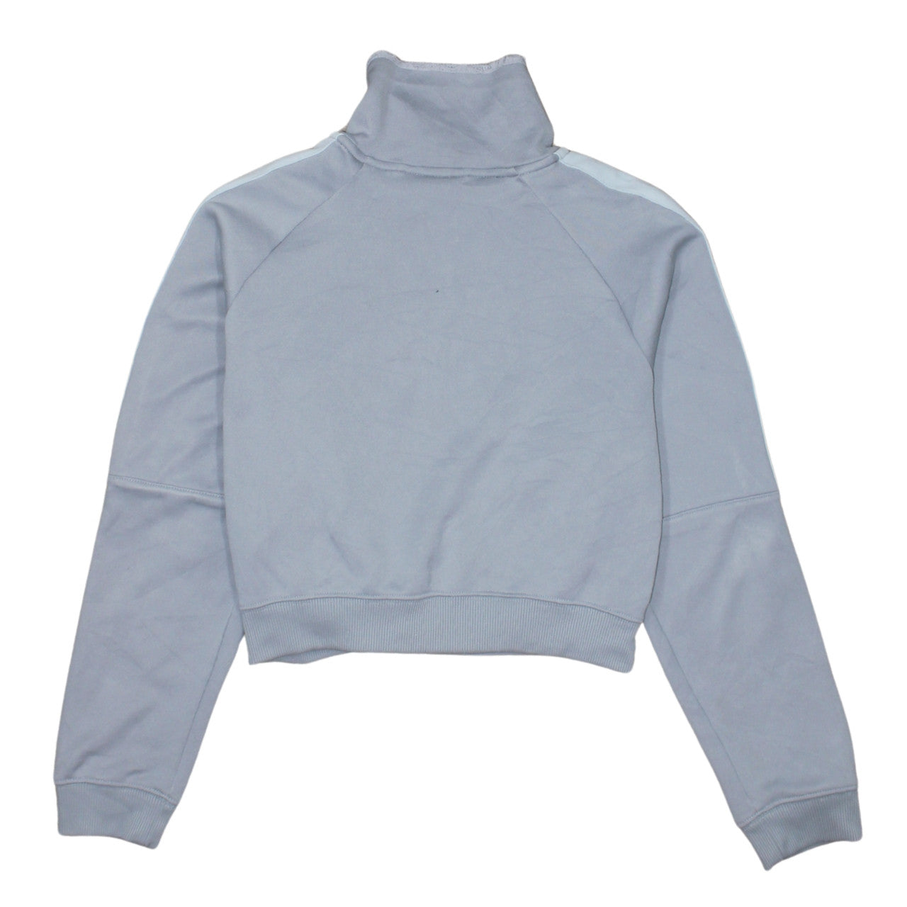 Nike Women’s Grey Full Zip Hoodie Small Polyester Cotton Blend