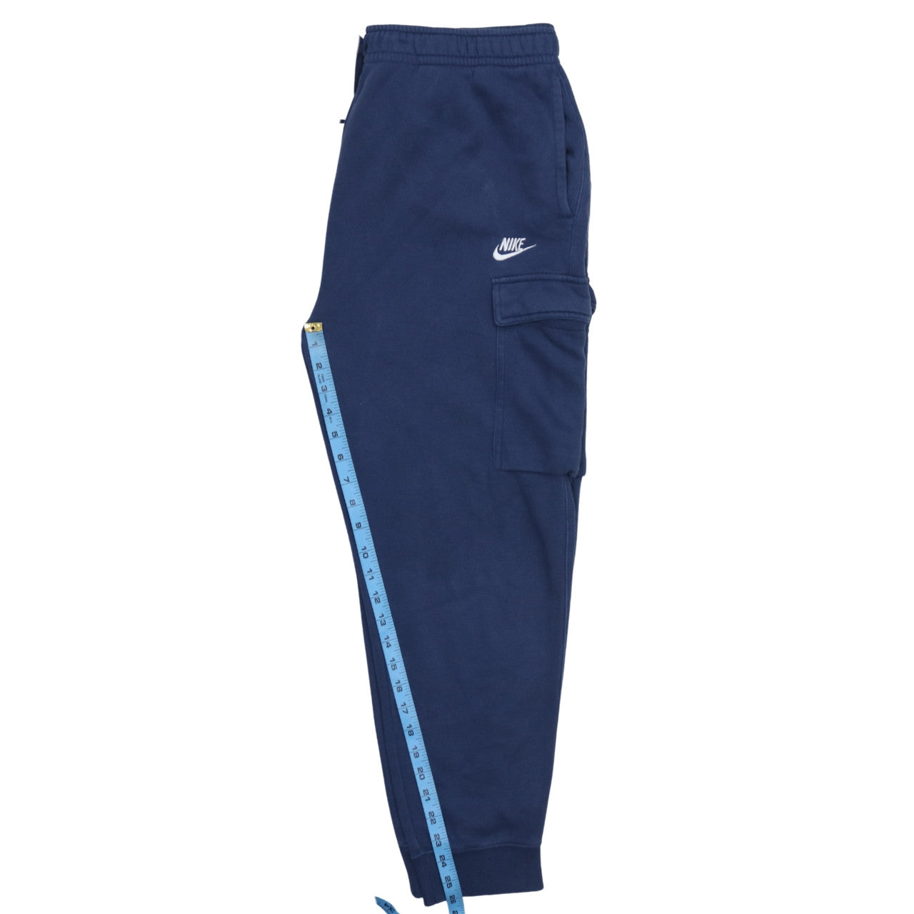 Nike Men's Blue Cargo Jogger Trousers L Regular Fit