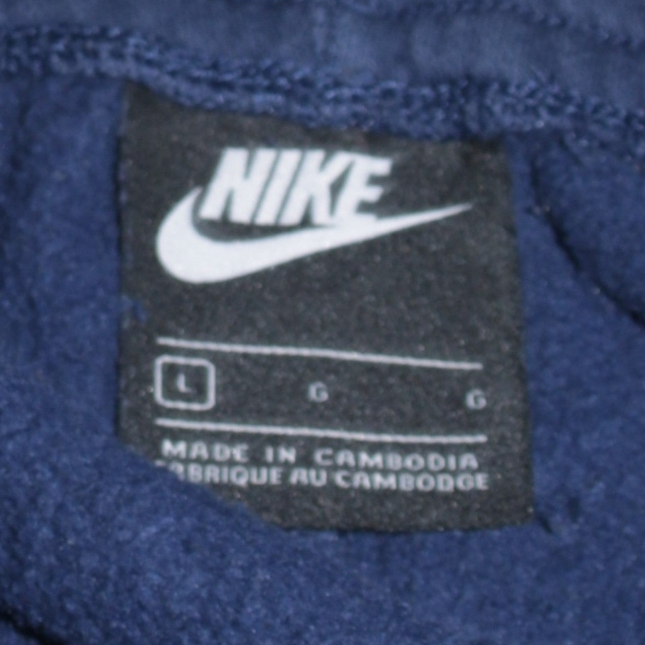 Nike Men's Blue Cargo Jogger Trousers L Regular Fit