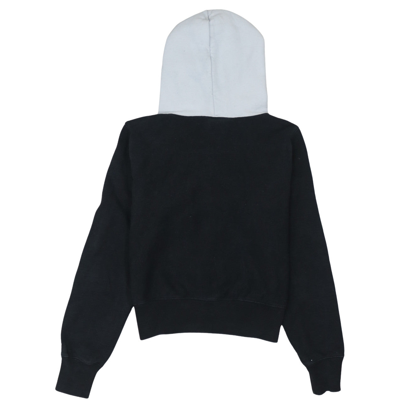 Champion Womens Black Large Reverse Weave Hoodie Sweatshirt