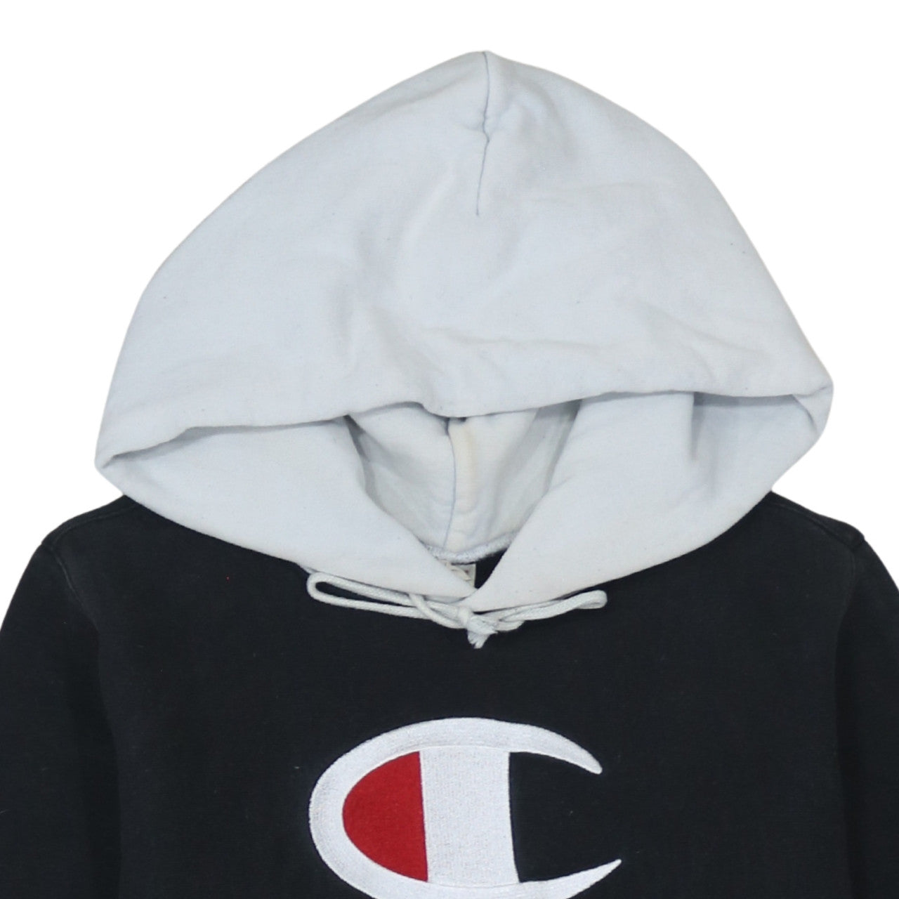 Champion Womens Black Large Reverse Weave Hoodie Sweatshirt