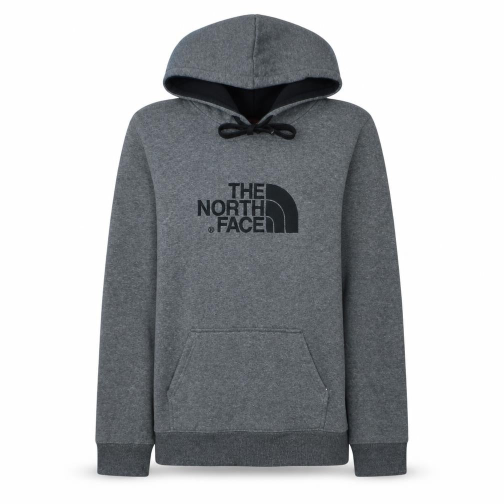 The North Face Womens Grey Pullover Hoodie Size S Cotton Blend